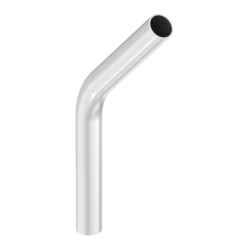 Tube bend 45°, made from 42.4x2.5mm tube, AISI304