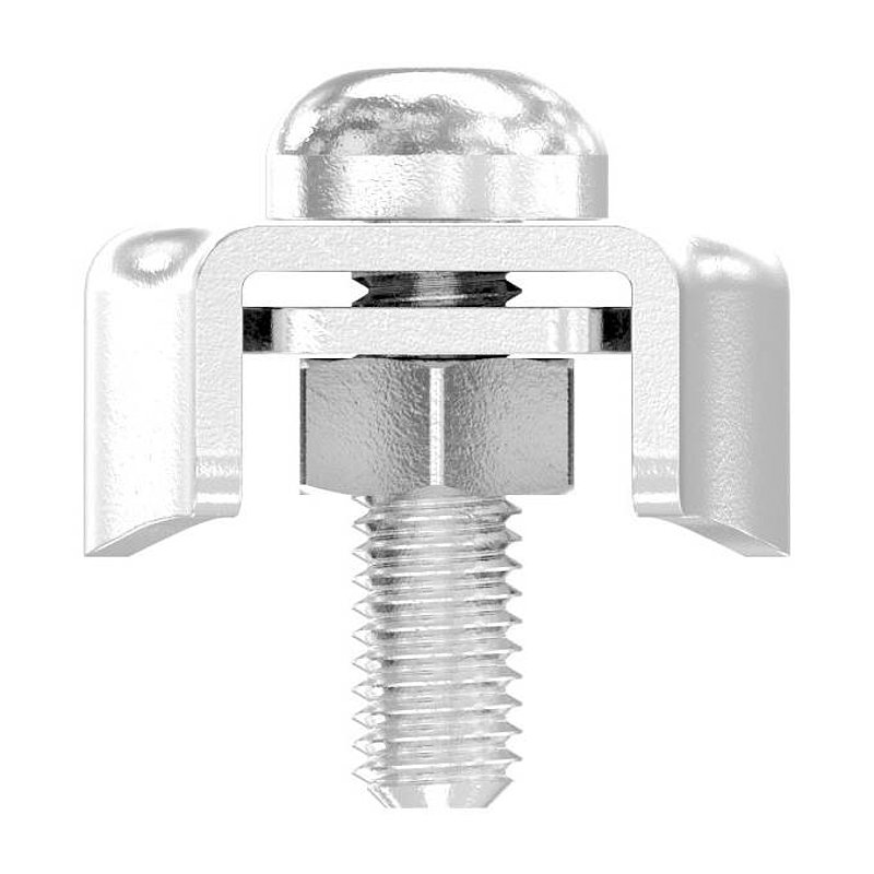 Duplex clamps for rope 5mm, AISI316