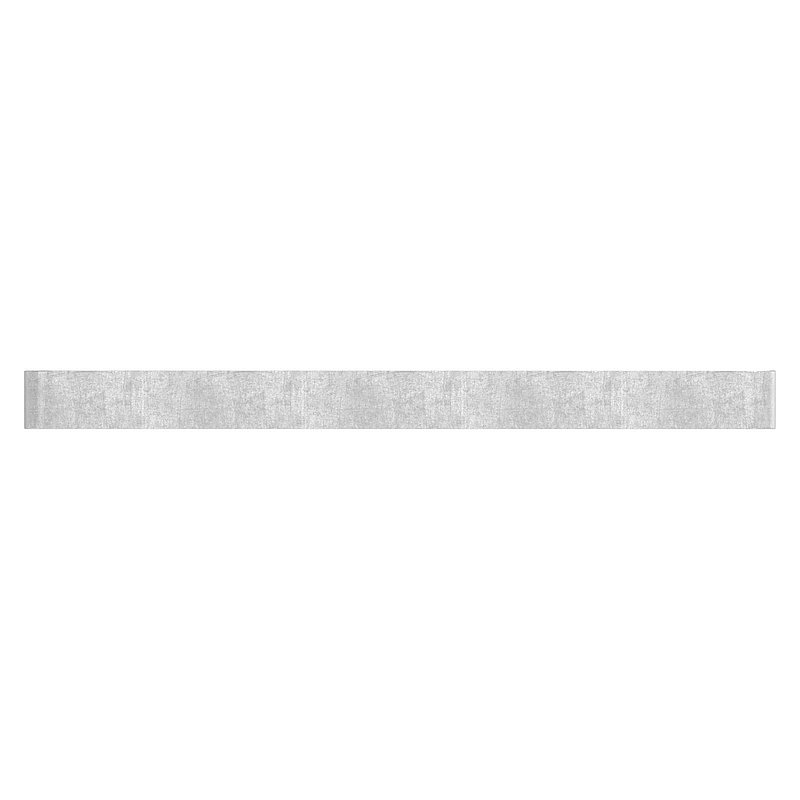 Bouchon plat pour tube carré 50x50mm, acier brut