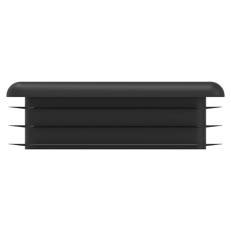 Bouchon plastique pour tube carré 100x100mm
