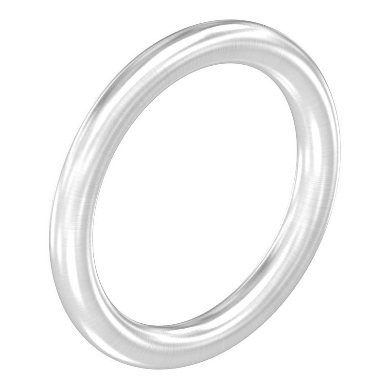 Anneau de Ø12mm, Ø extérieur 100mm, V2A