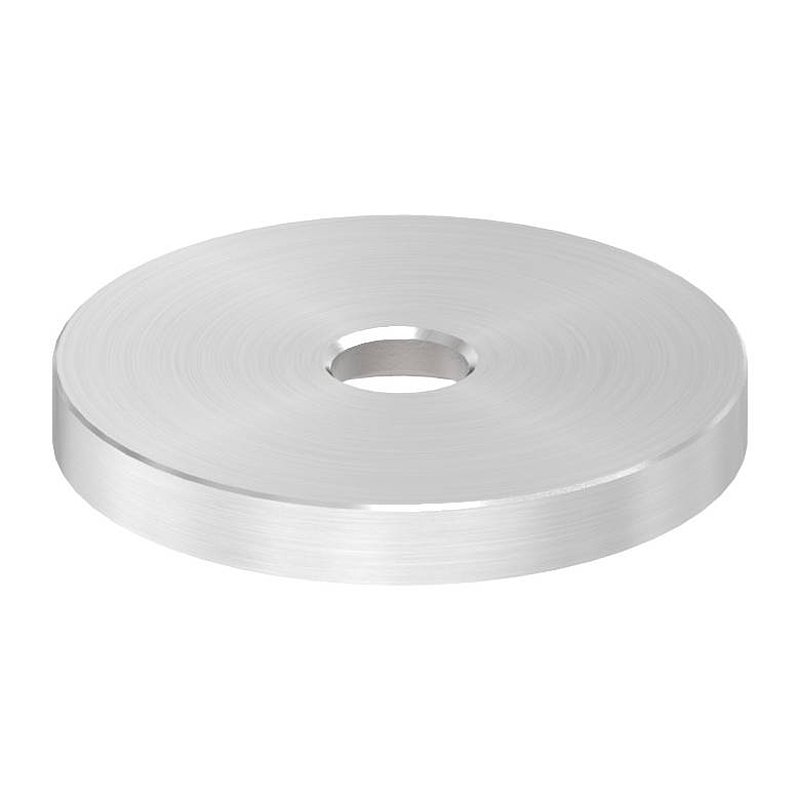 Unterteil Ø 40mm, mit Durchgangsbohrung , t: 5mm, V2A