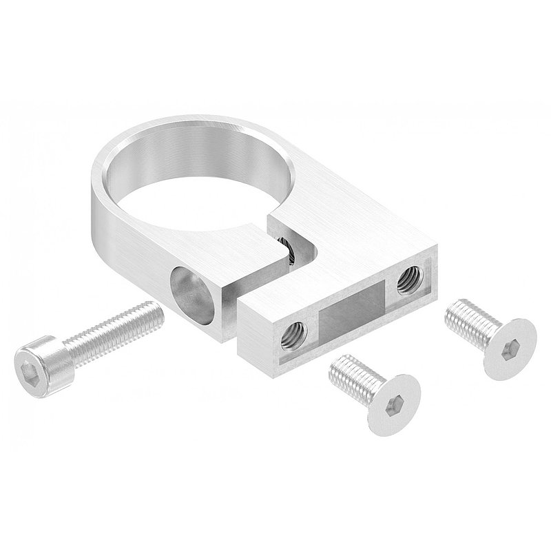 Spannring für Rohr 42,4mm, V2A