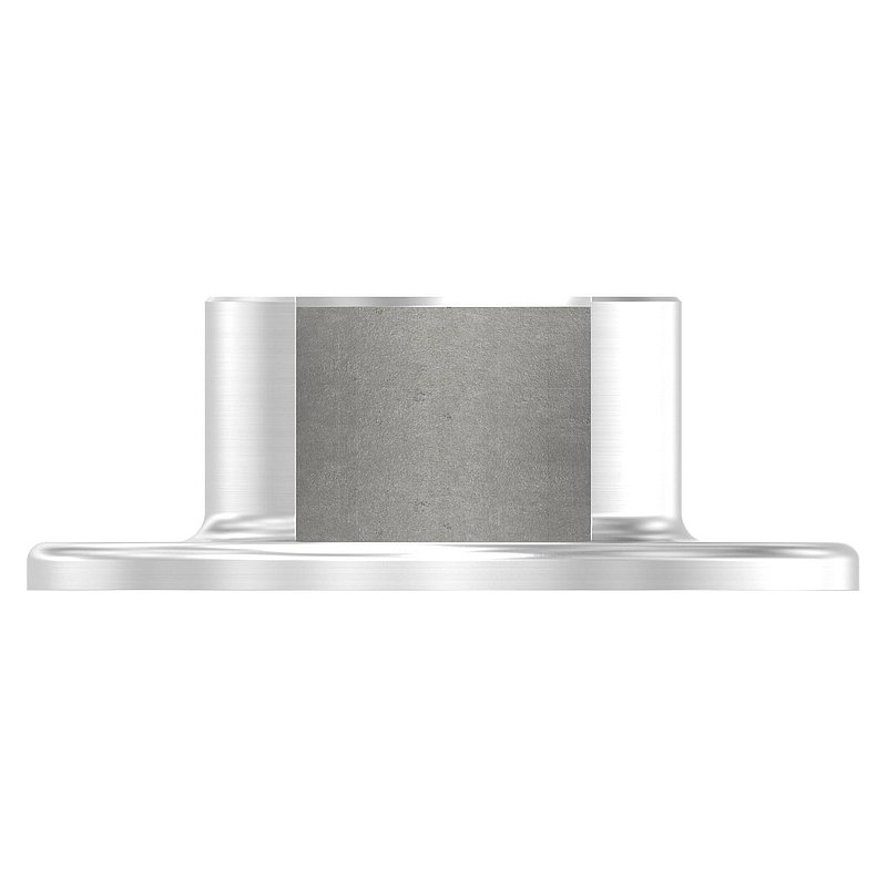 Wandbefestigung für Nutrohr 42,4mm, V4A
