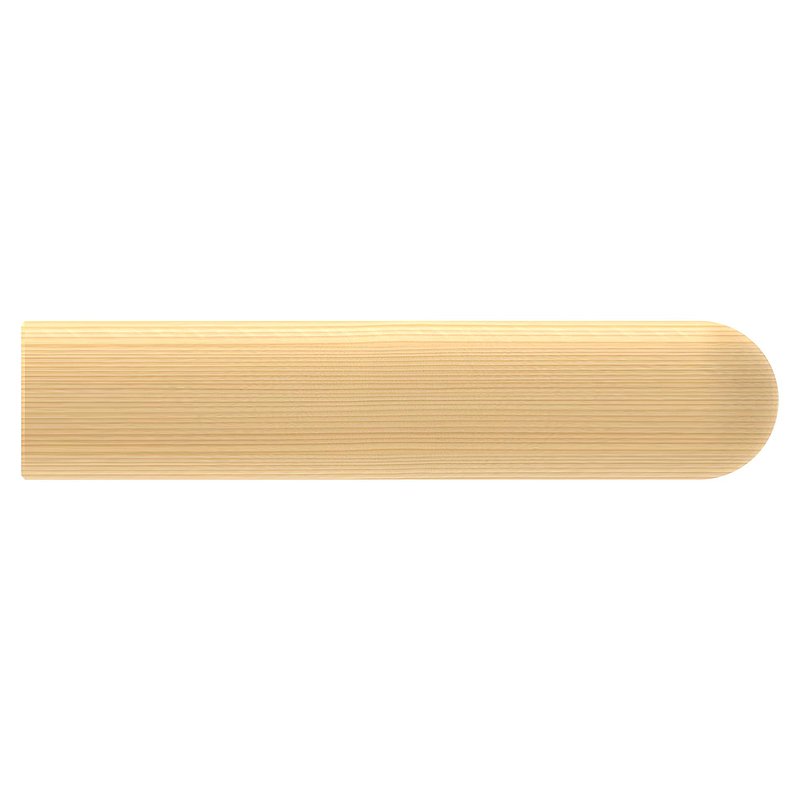 Holzhandlauf Lerche Ø 42mm, Länge 200mm, lackiert