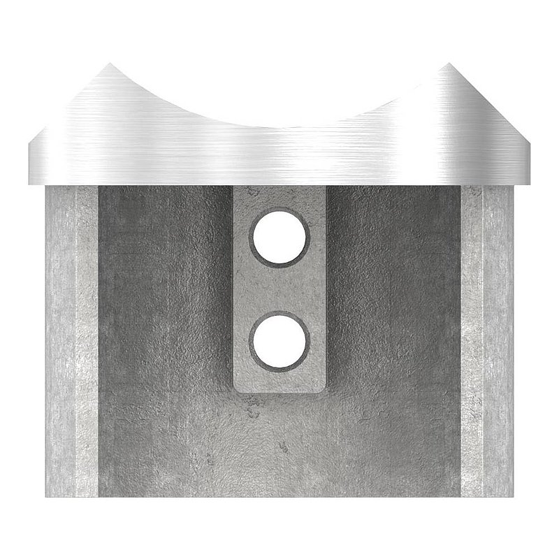 Adapter für Nutrohr-Anschluss 48,3mm, V2A
