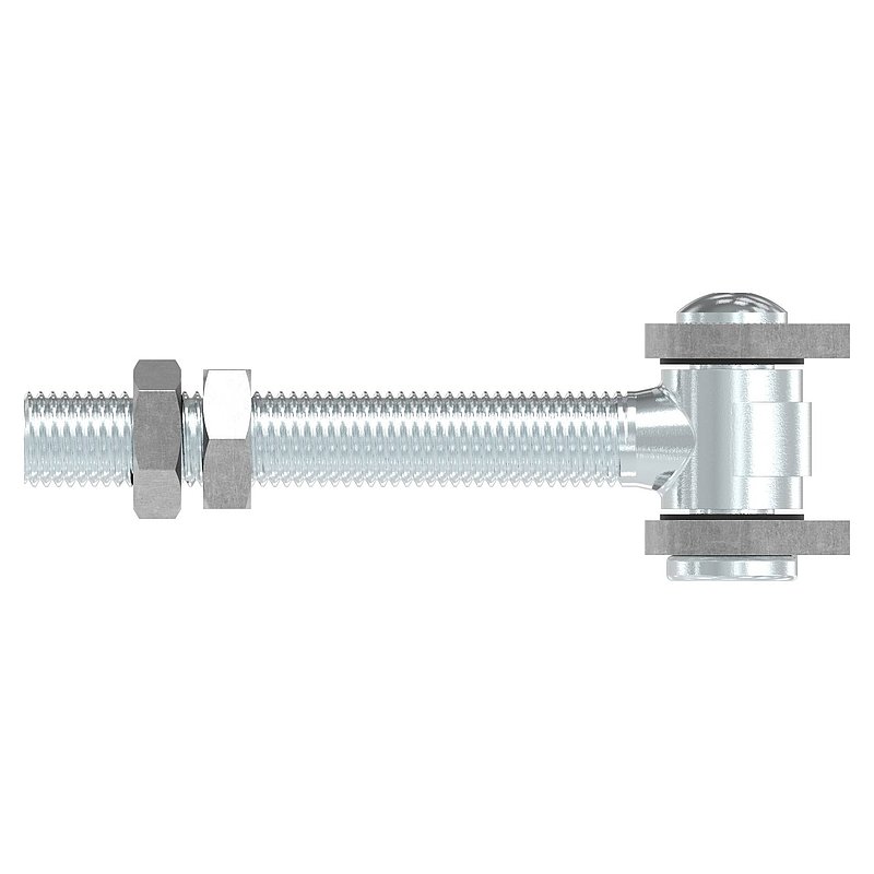 Door hinge M22, galvanised