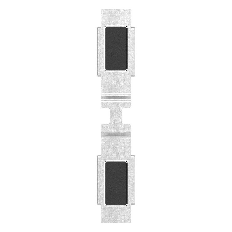 Privacy screen safety shelf MK Mod. 26, AISI316