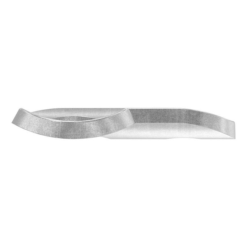 Handlaufanschlussplatte S235JR, Rohranschluss Ø 42,4mm, 90°