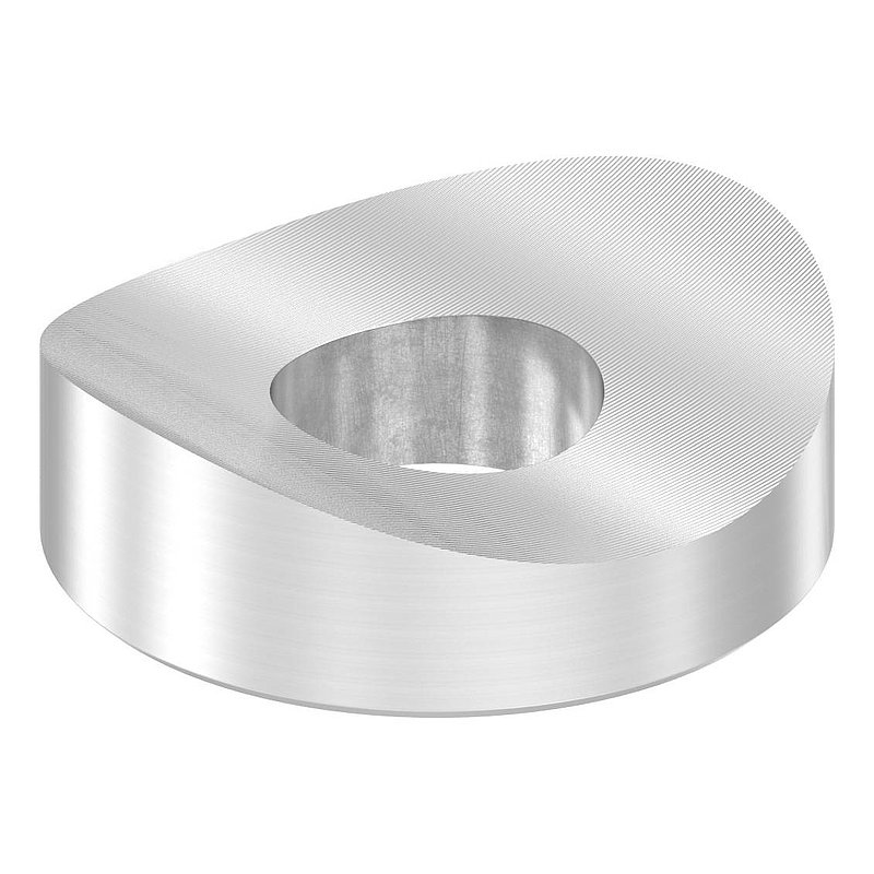 Levelling piece for tube 48.3mm, Ø 25mm, AISI304
