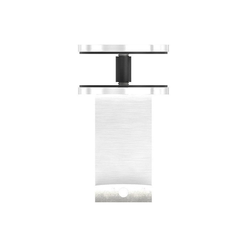 Sensa Design 1, für Rohr 42,4mm, für Montage an Glas, V2A