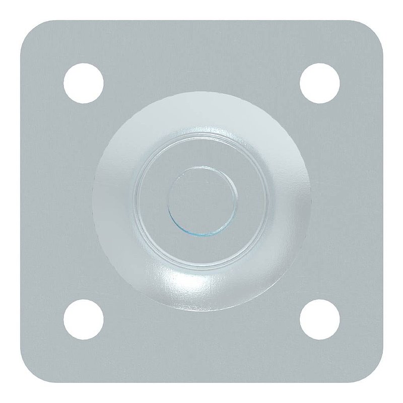 gate hinge M20 with adjustable plate, galvanised