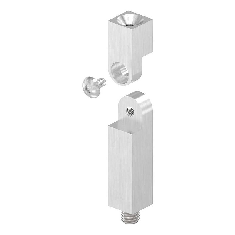 Gelenkstift aus 14x14mm, L: 68mm, V2A