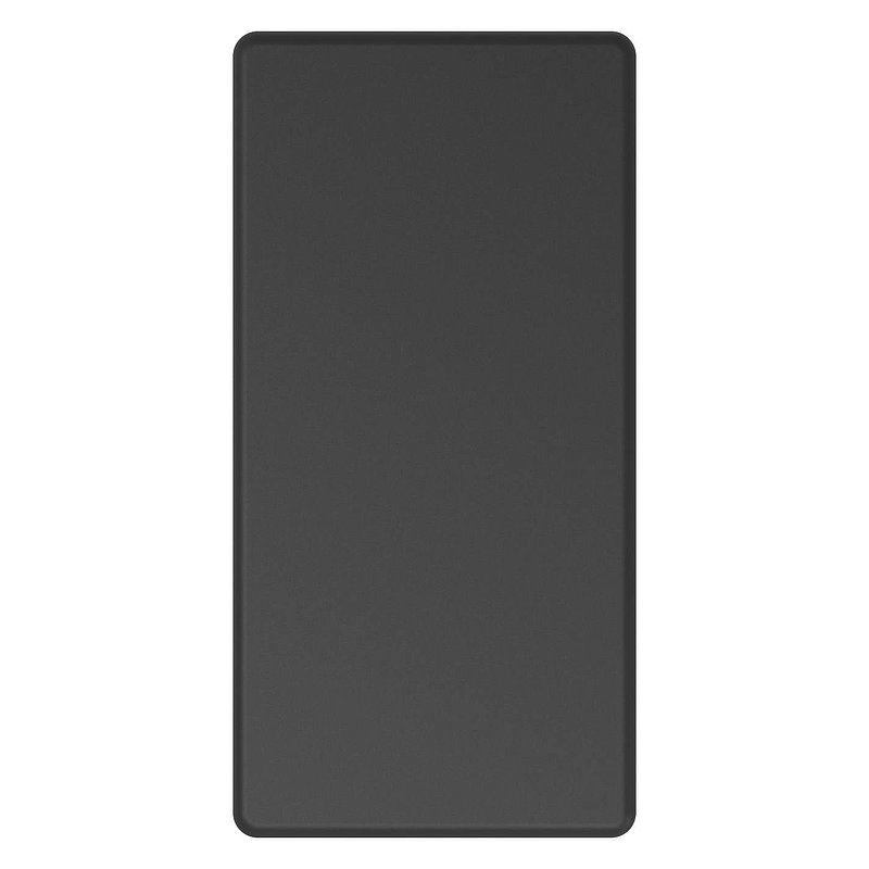 Bouchon plastique pour tube rectangulaire 80x40mm
