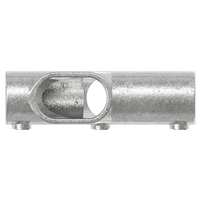 Raccord en croix, réglable 30 - 45°, pour tube Ø 42,4mm