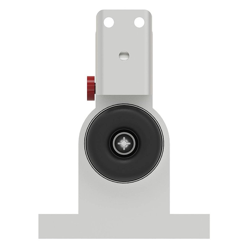 Arrêt de porte et loquet de fermeture, alu