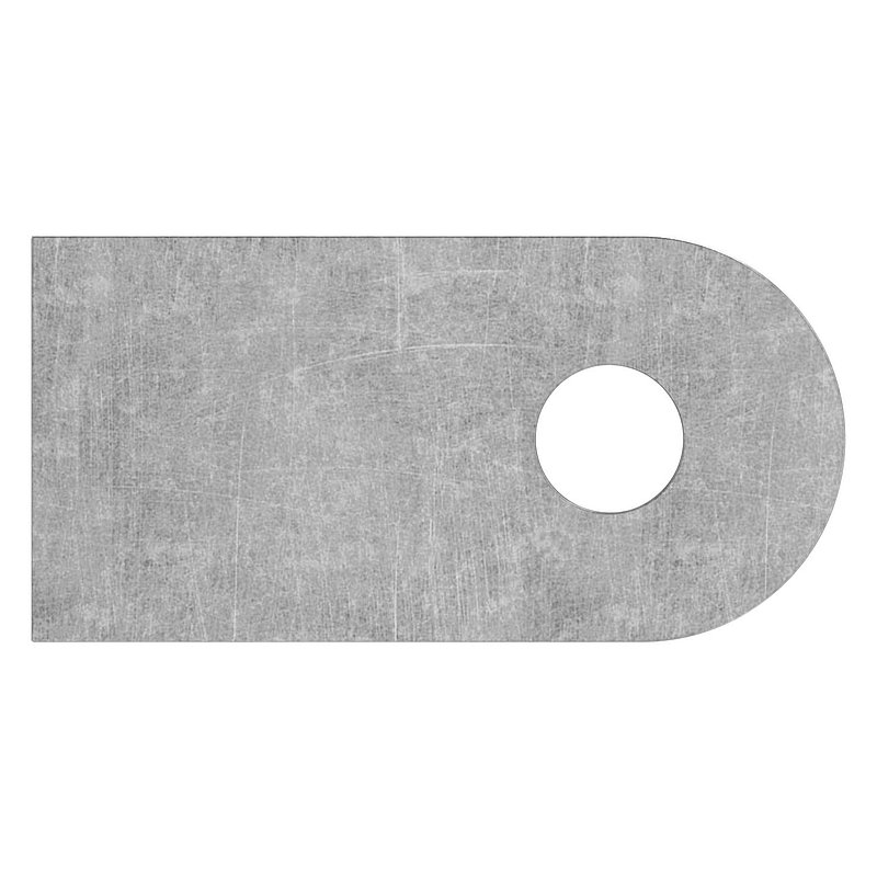 Anschweißlasche 50x25x6mm