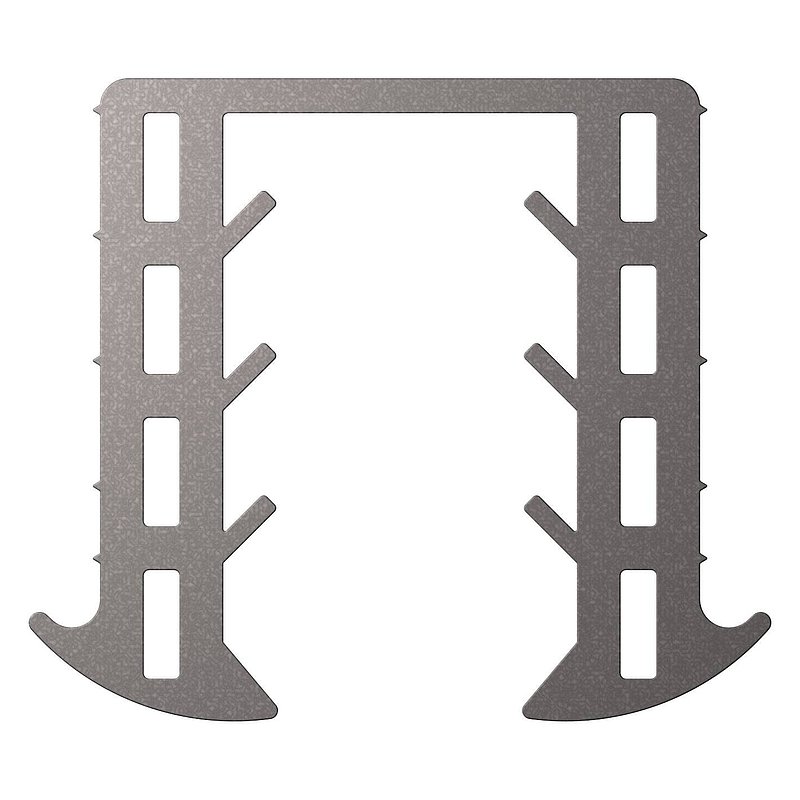 Wedge seal for glass 16.76 - 17.52mm, for groove 34x34mm, 6m