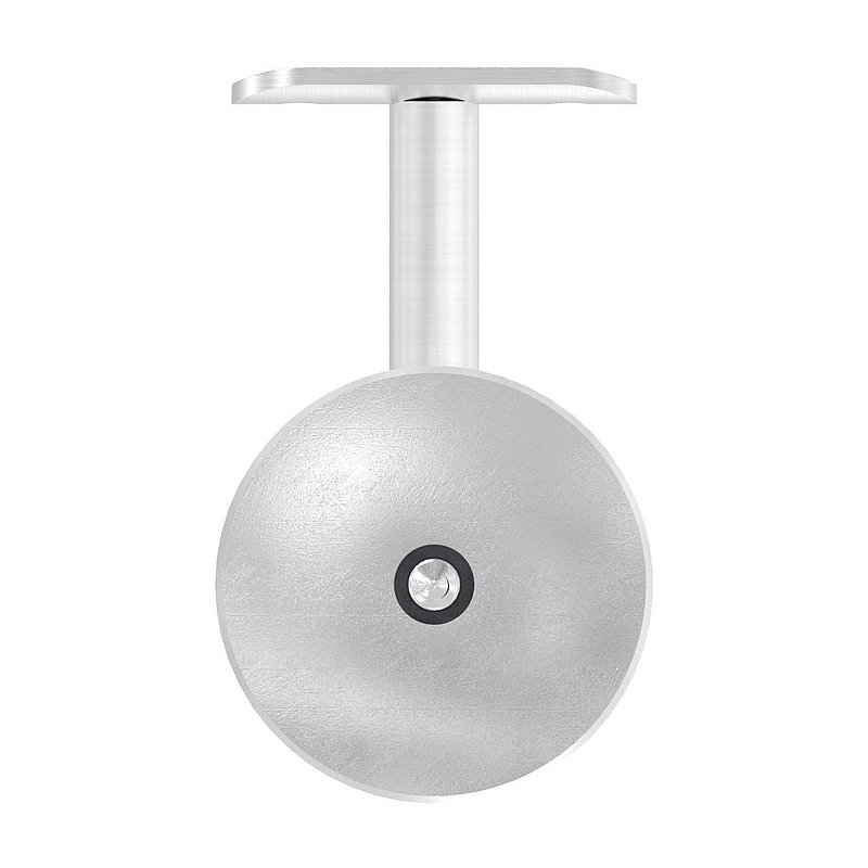 Handlaufhalter mit Handlaufanschlussplatte 42,4mm, V2A