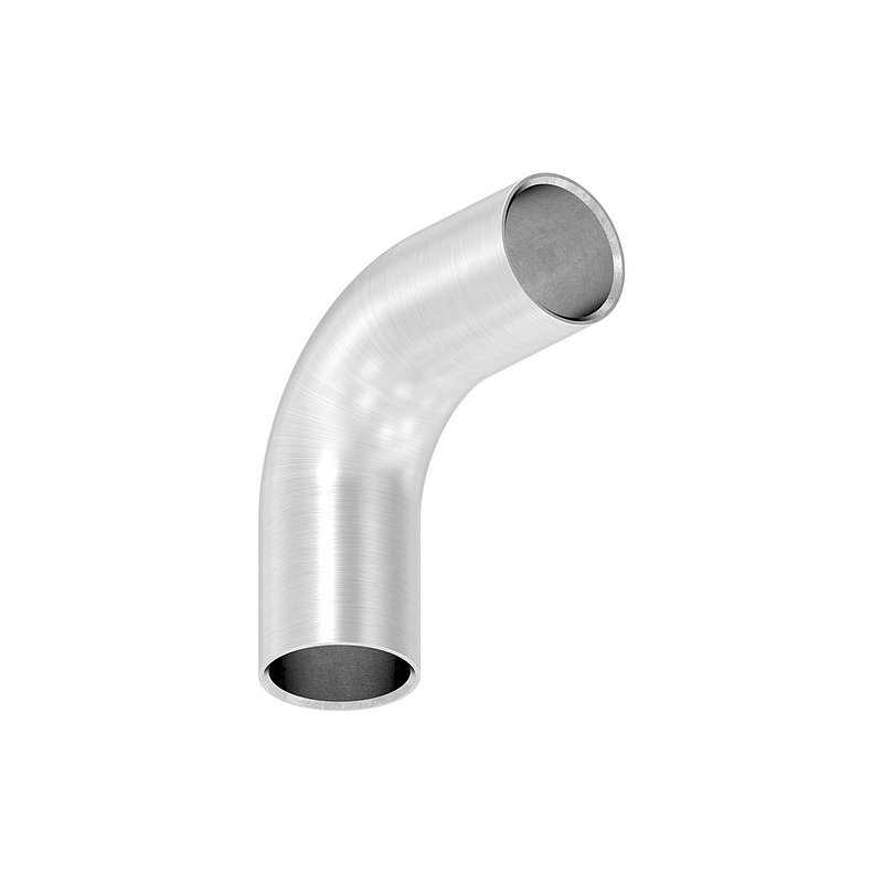 Round bar connector for Ø 12mm, 90°, AISI304