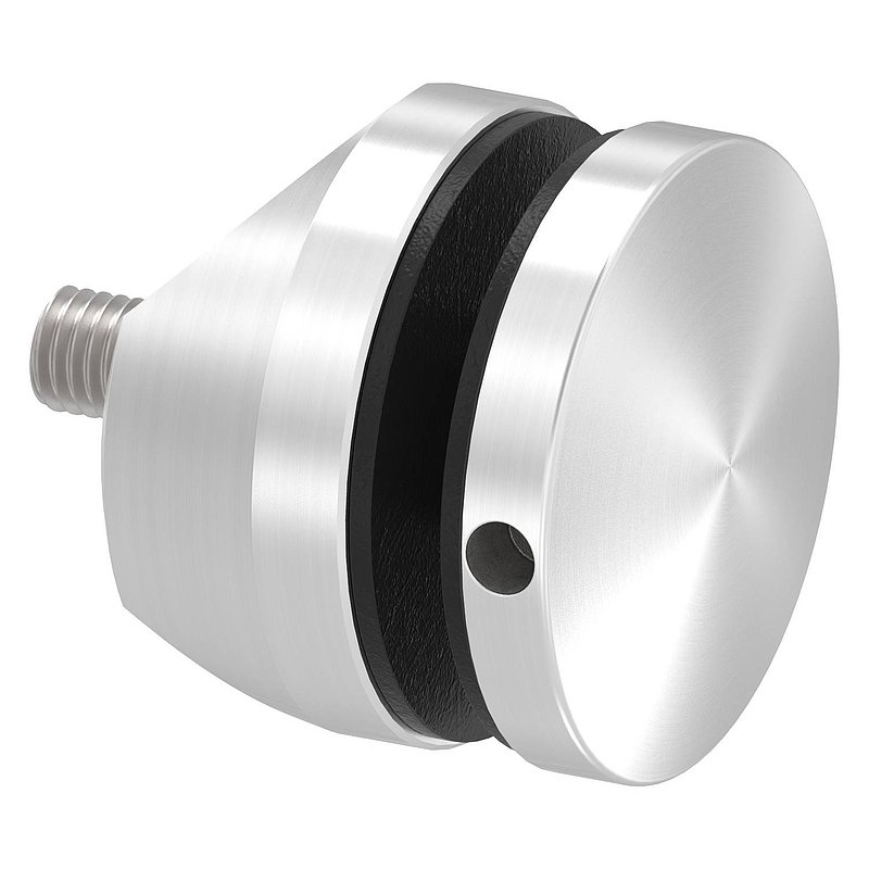 Glass point holder 52mm, connection: 42.4mm, AISI304