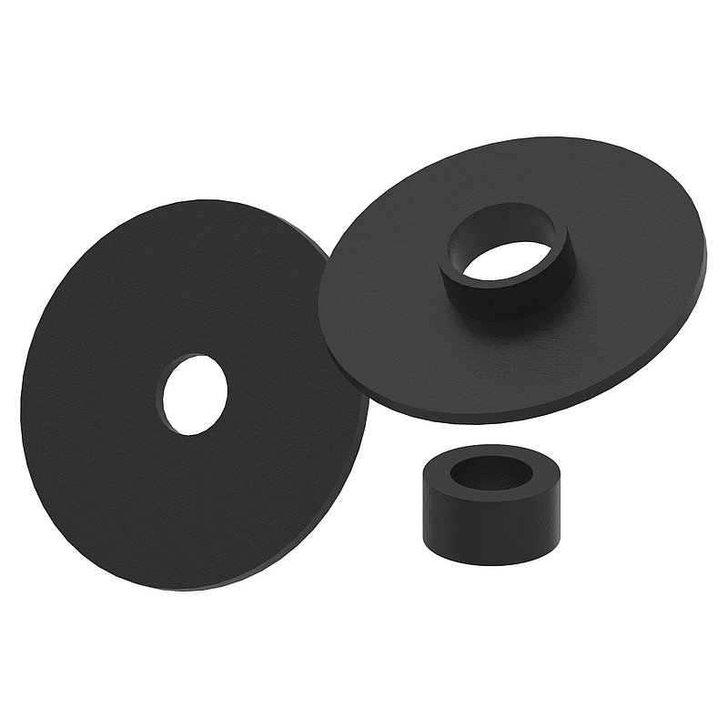 Partie supérieure pour point de fixation 52mm, V2A
