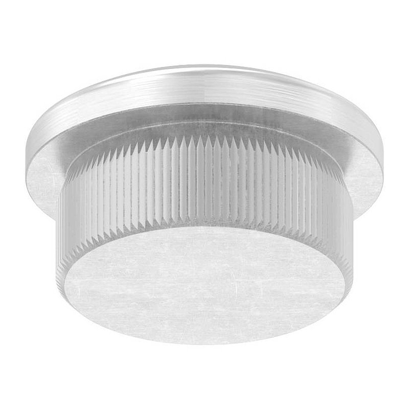 Rohrabschlussstopfen, für Rohr 21,3x2,0mm, V2A