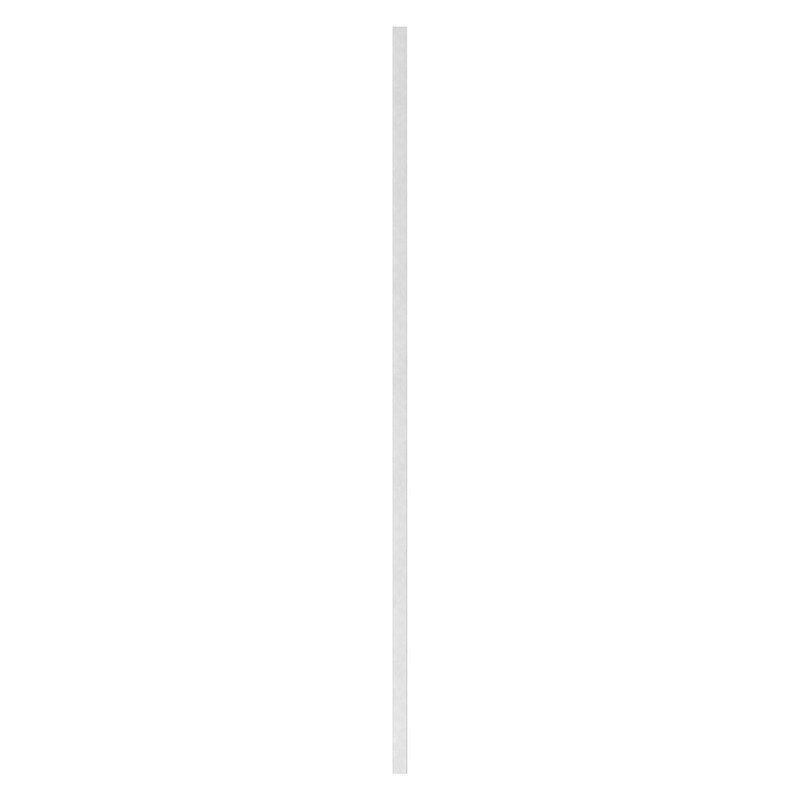 Lock tube incl. lock with 92 mm spacing, 40x40x2.0 smooth, 2000 mm, AISI304