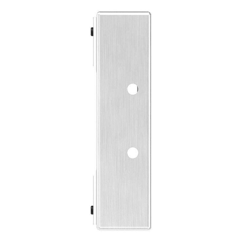 Stainless steel counter case square, for 72mm spacing, for welding, 40mm, AISI304