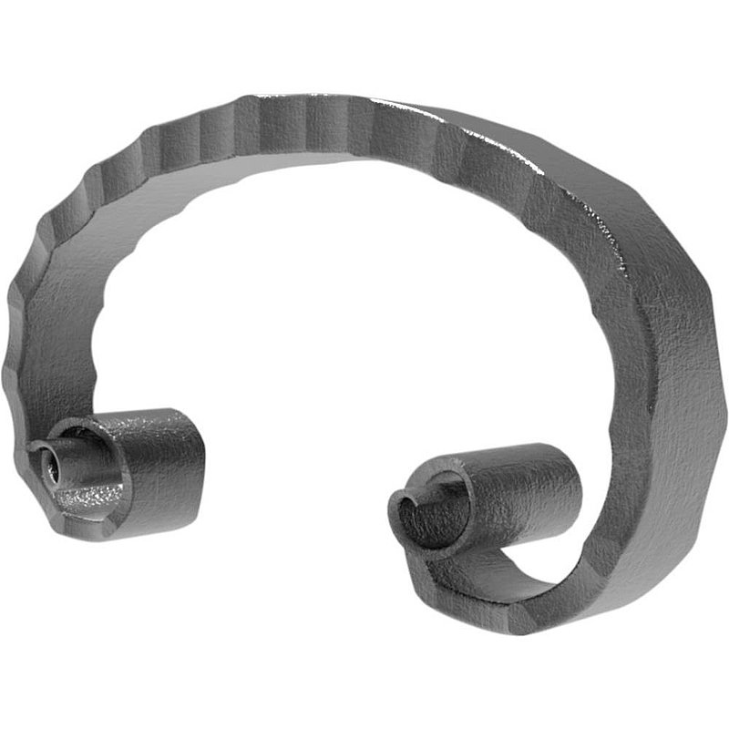Volute en forme de C 16x8mm, 65x120mm
