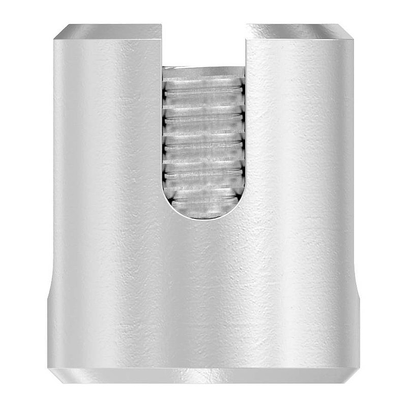 Kreuzklemme für Seil Ø 5mm, V4A