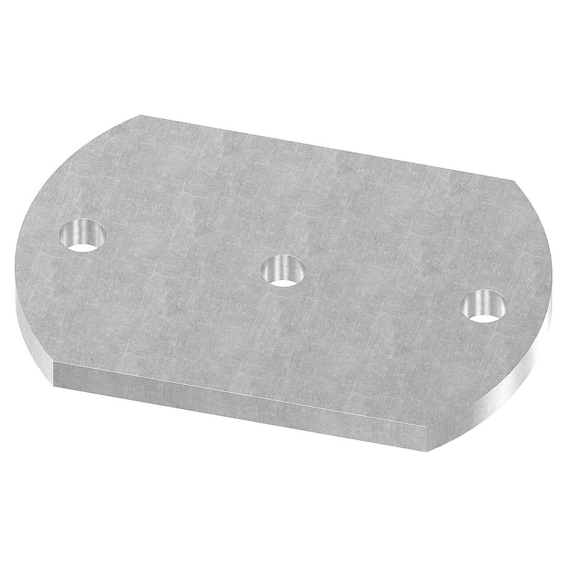Plaque d'ancrage 150x100x10mm