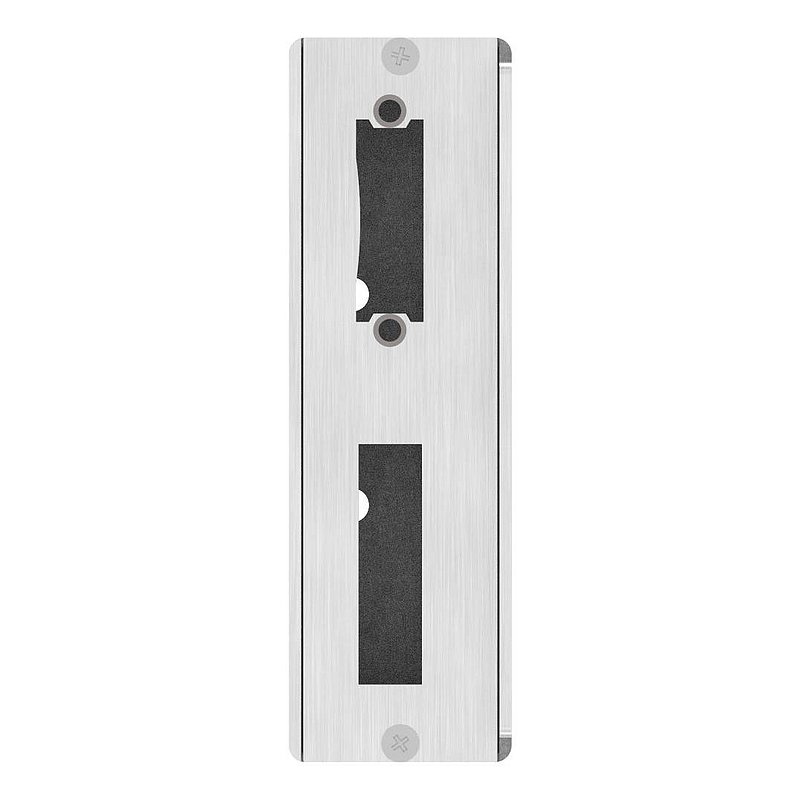 Stainless steel counter case angular, for spacing 72mm, 50mm, AISI304