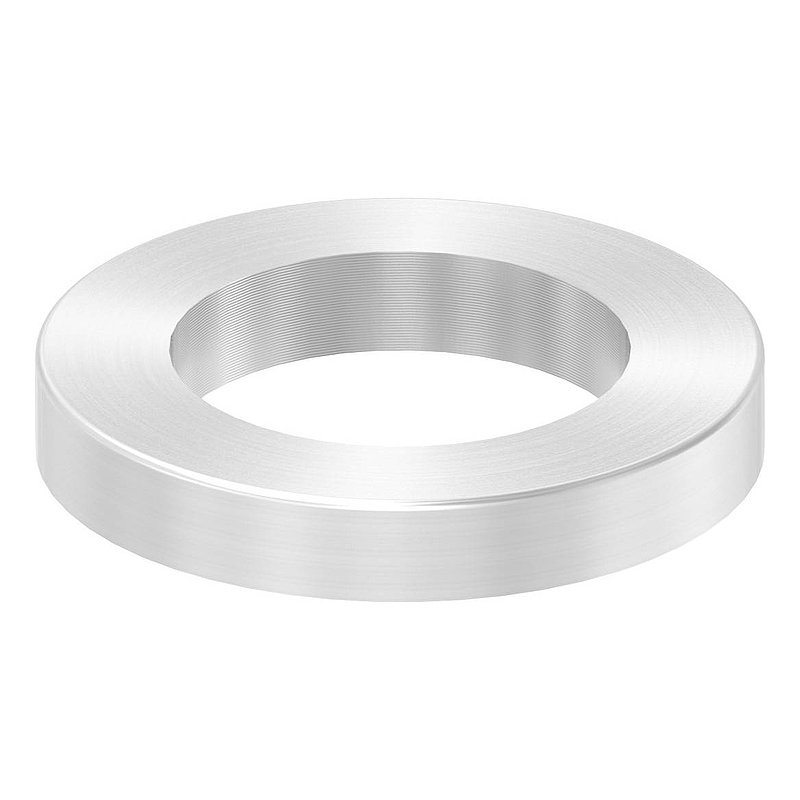 Abdeckring, 40x6mm, mit Bohrung 25,3mm, V2A