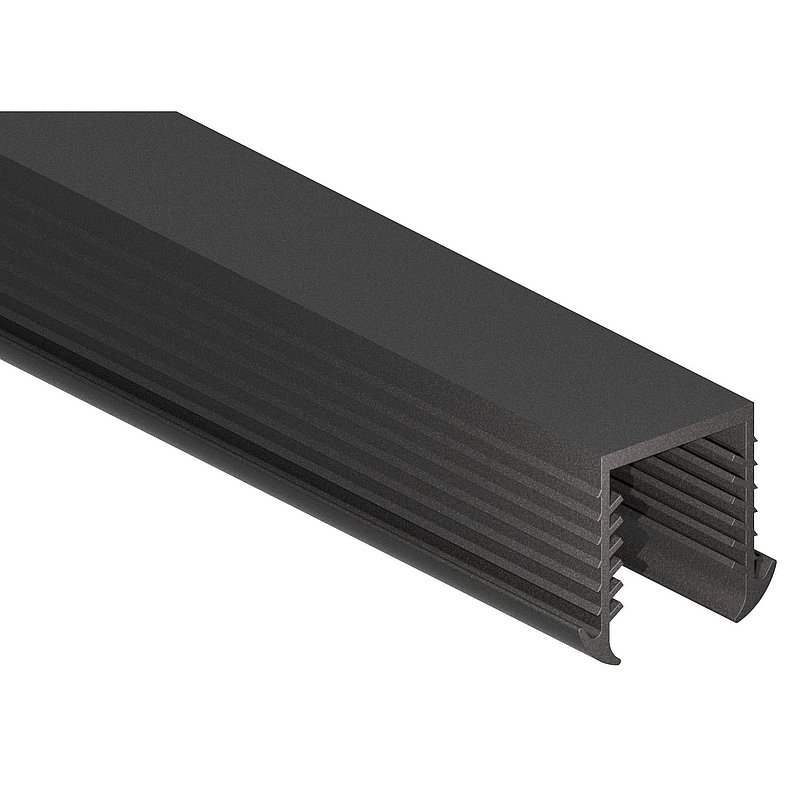 Wedge seal for glass 20.76 - 21.52mm, for groove 27x30mm, 6m