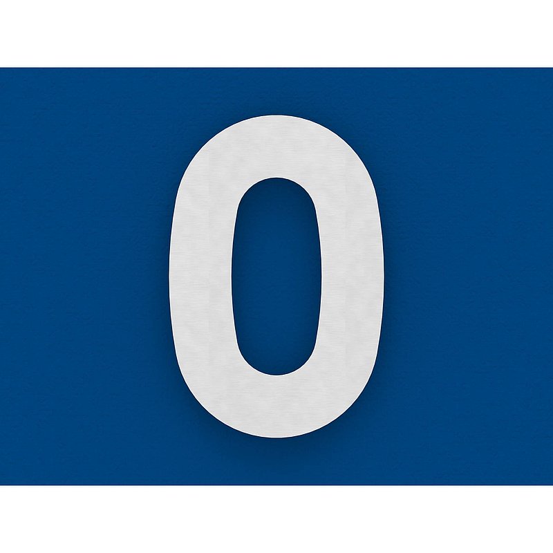 Numéro de maison 0 - "grand", V2A