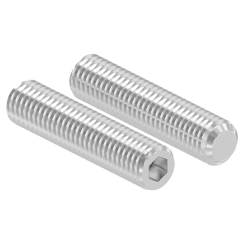 Gewindestift M10x45, V2A, DIN 913 / ISO 4026