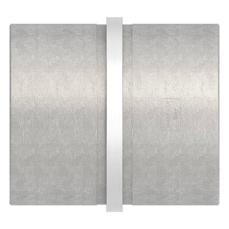 Verbindungsstück für Rohr 60,3x2,0mm, V2A
