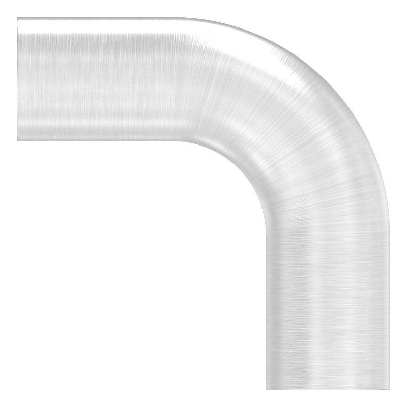 Round bar connector for Ø 10mm, 90°, AISI304