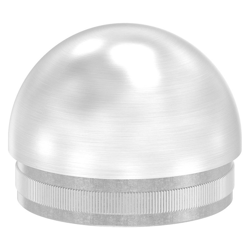 Bouchon pour extrémité de tube, pour tube 60,3x2,0mm, V2A