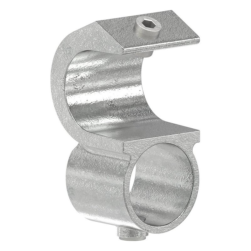 Raccord à pince en croix ouvert 90°, pour tube Ø 48,3mm