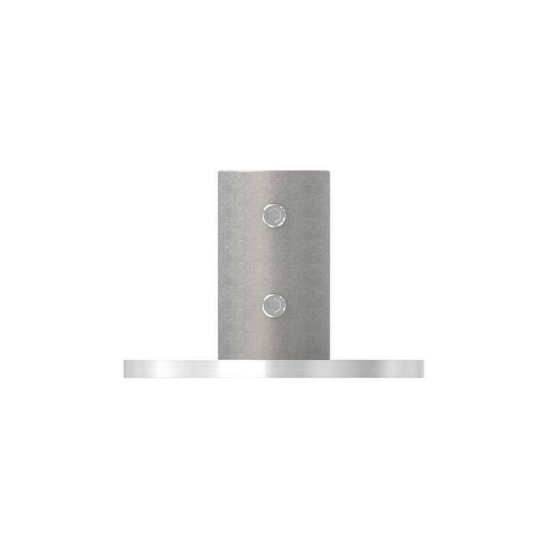 Wand- und Bodenanker, für Rohr 42,4x2,5mm, V2A