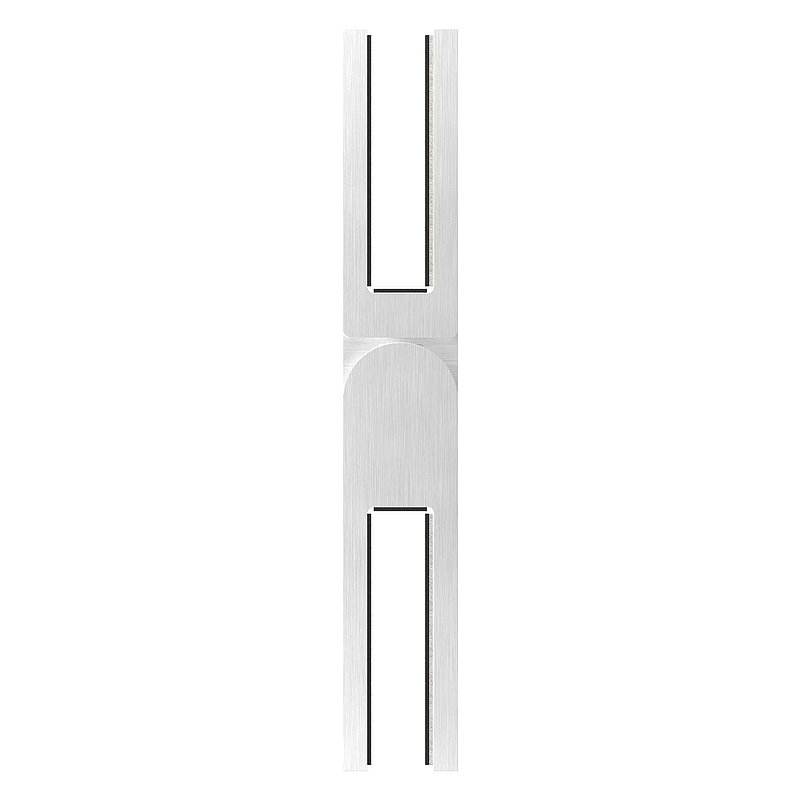 Pince à verre de liaison, pour verre ép. 12 - 12,76mm, orientable, V4A