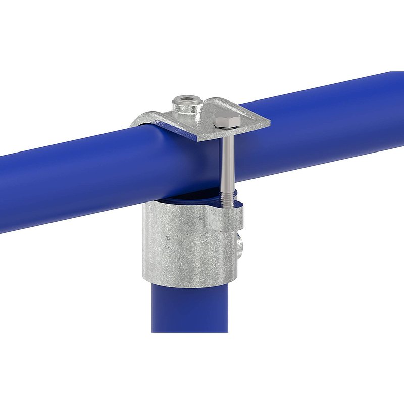 T-Stück mit Schraube, für Rohr Ø 42,4mm