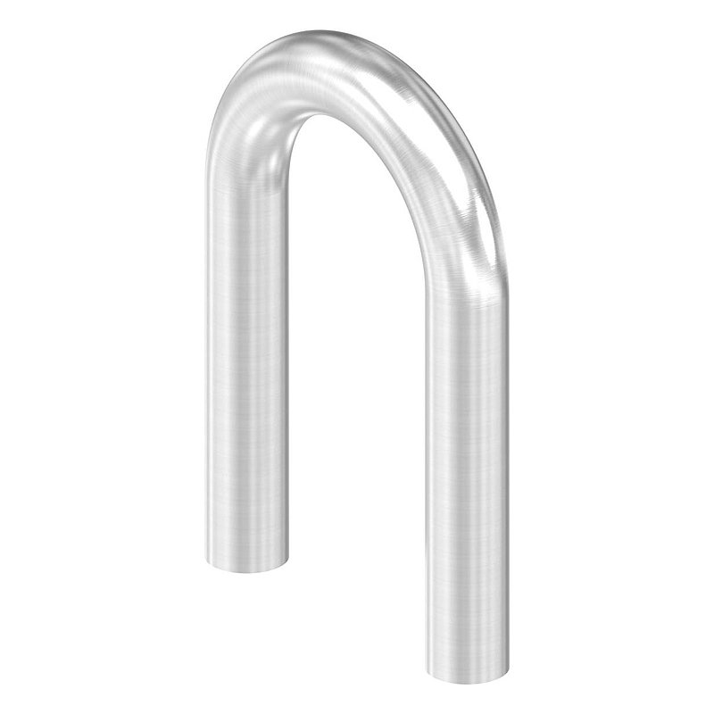 Tube bend 180°, made of 26.9x2.0 mm tube, AISI304