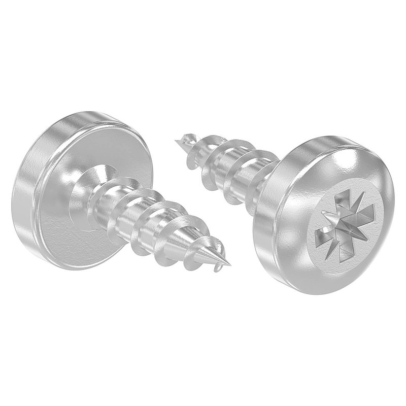 SPAX wood screw 4x12mm, pan head, fully threaded