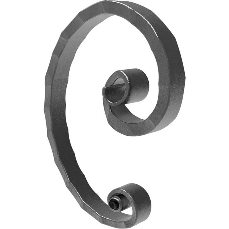 Volute en forme de C 16x8mm, 145x105mm, droite