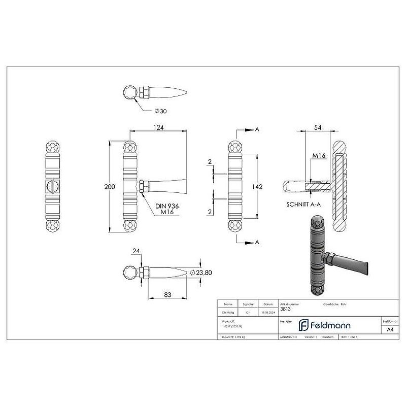 Adjustable door hinge