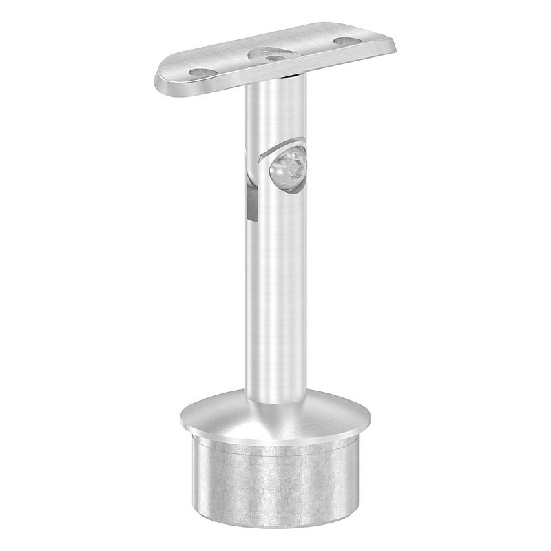 Rohrabschlussstopfen für Rohr 42,4x2,5mm, Handlaufanschlussplatte: 42,4mm, V2A