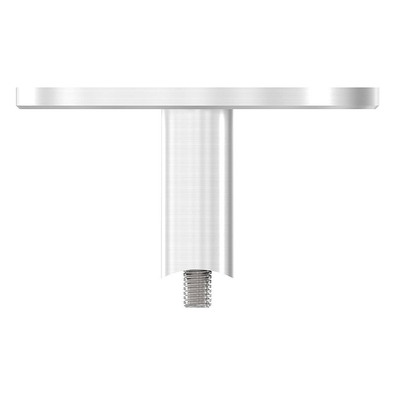Wandbefestigung für Geländerpfosten 42,4mm, V2A